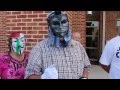 Anonymous protest at Hancock County DHS in Bay St Louis