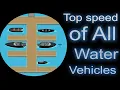 Top speed of all water vehicles in sneaky Sasquatch