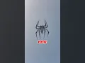how to draw Spiderman LOGO