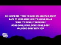 Issac Frank - Love Rehab (Dun Dun) (Lyrics) "so how does it feel to make my heart go back"