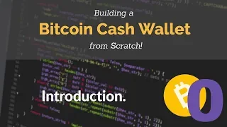 Bitcoin Cash Wallet Coding Tutorial Introduction