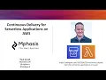Continuous Deployment for Serverless Applications on AWS