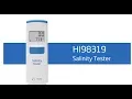 Hanna Salinity Tester - Video 2 of 1