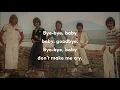 Bye Bye Baby  THE BAY CITY ROLLERS  (with lyrics)