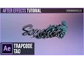 After Effects Tutorial 3D Mesh Morph to Text with Trapcode Tao