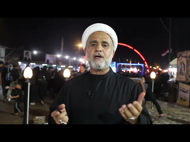 ⁣هل سمعت بثواب زيارة الحسين ماشيا/هنيئا لمن وفق لذلك