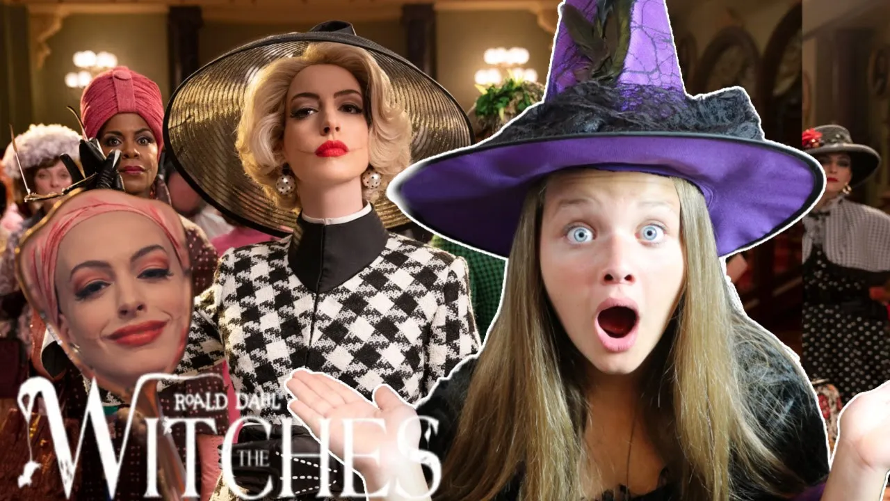 Aubrey REACTS to the NEW Trailer for ROALD DAHL'S The Witches MOVIE! HOW TO SPOT A REAL WITCH!