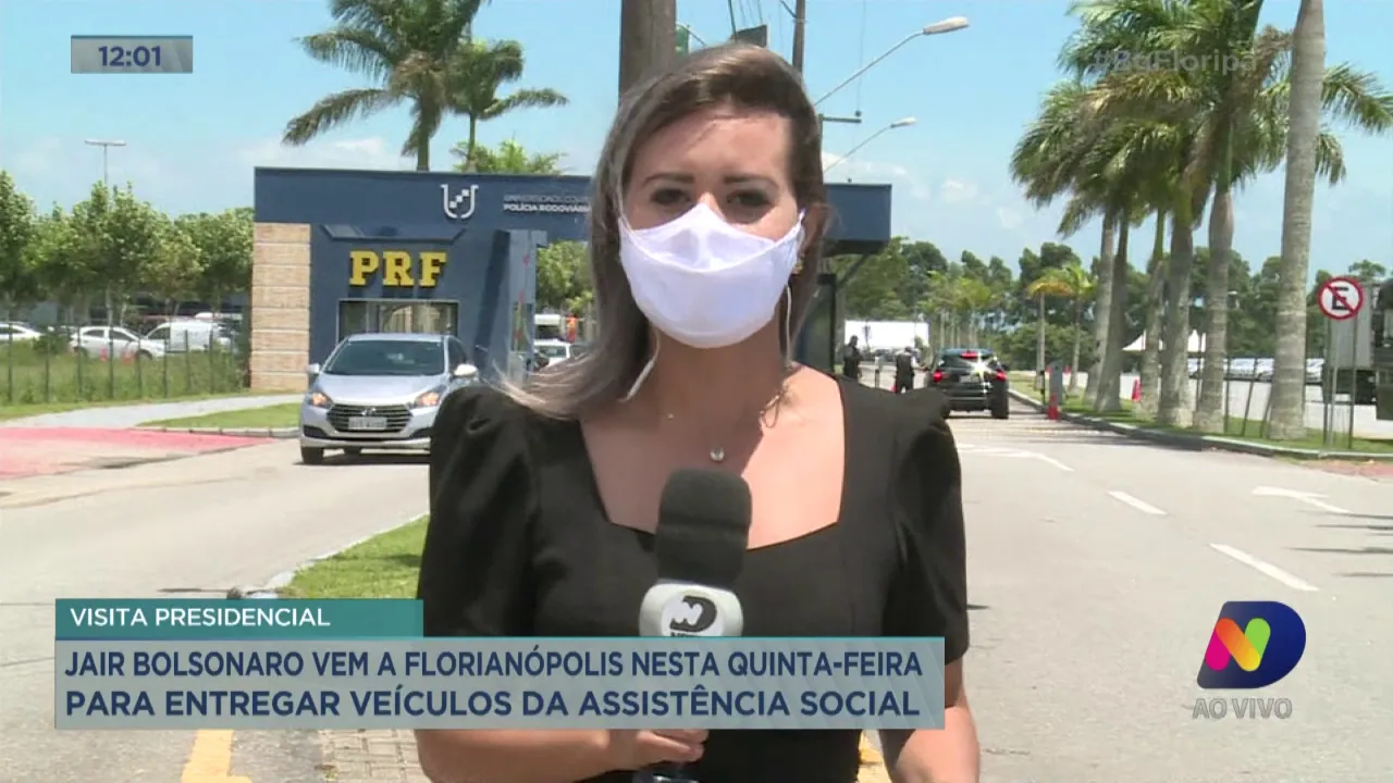 Bolsonaro vem a Florianópolis nesta quinta-feira para entregar veículos da assistência social