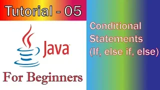 Java Tutorial - 5 JavaFX GUI Conditional Statements If else if else