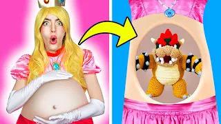 Download Princess Peach PREGNANT with BOWSER'S BABY! (SUPER MARIO BROS MOVIE in REAL LIFE) MP3