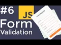 JavaScript Form Validation Password Checking Modern JavaScript For Beginners Part 6 Somali