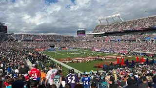 We Went to the NFL Pro Bowl Our Seats Tour of Camping World Stadium in Orlando Florida