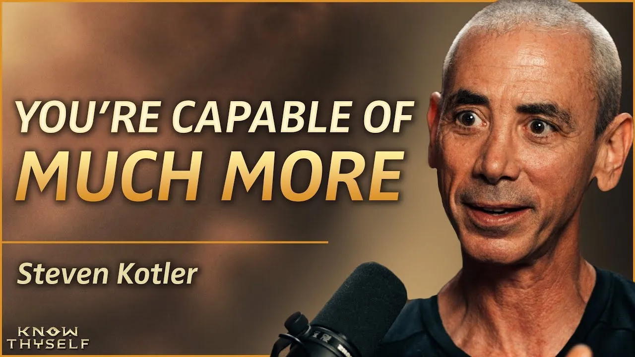 Achieve Peak Performance, Find FLOW & Do The Impossible | Steven Kotler