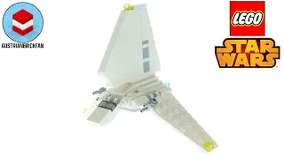 Lego Star Wars 30388 Imperial Shuttle - Lego Speed Build Review