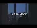 Enrique Bunbury - ...Y al Final 🩶 (Letra/Lyrics)