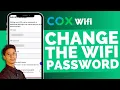 How To Change Your Cox WiFi Password