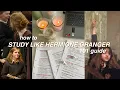 how to study like hermione granger 101 study guide