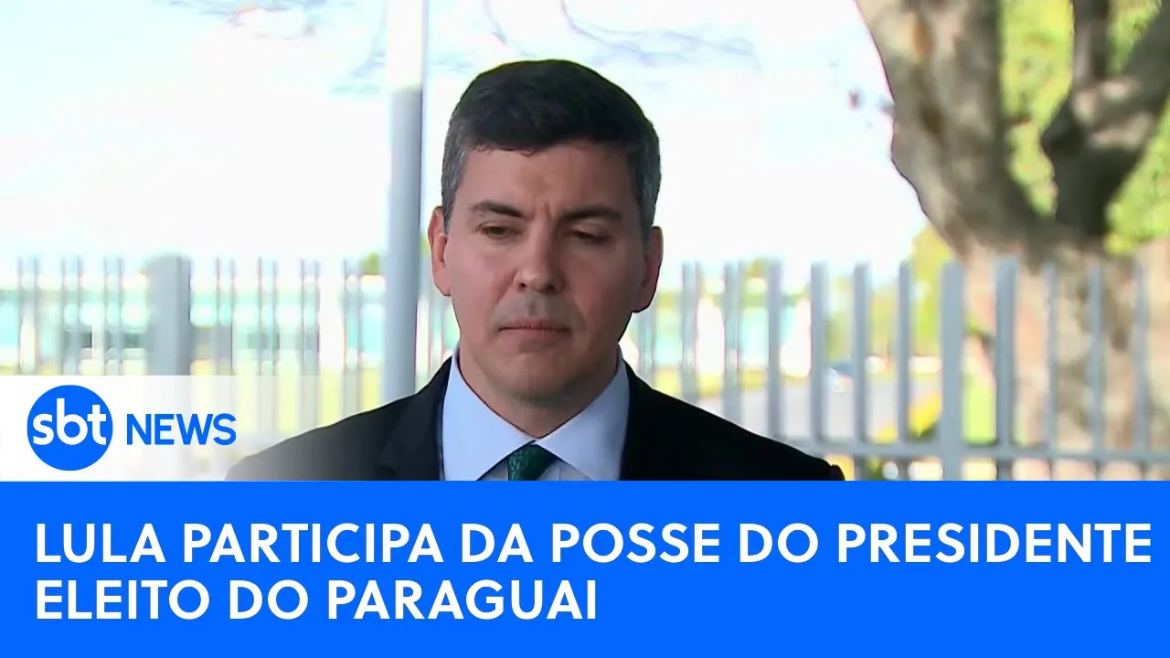 Lula embarca hoje para o Paraguai para a posse do novo presidente do país | #SBTNewsnaTV (14/08/23)