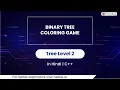 Binary Tree Coloring Game Module Trees In Hindi CPP - 56