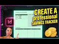 Create a Custom Savings Tracker to Print and Sell on any Marketplace InDesign Tutorial