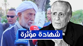 عبد العزيز بلخادم المرحوم أحمد طالب الإبراهيمي كان حكيم ا ومرشد ا مخلص ا لكل من طلب منه النصيحة 