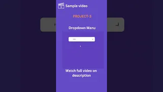 Creating a Custom Select Menu Dropdown with Html CSS Vanilla Javascript