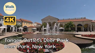 4K60 Tanger Outlets Deer Park - Shopping Mall Walk Through