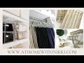 CLOSET ORGANIZATION IDEAS CLEAN WITH ME
