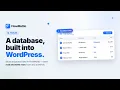 A Database Built Into WordPress FlowMattic Tables