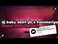 Download Lagu DJ BABY DONT GO X TUMMERIYU DJ DANVATA SLOWED MENGKANE VIRAL TIKTOK