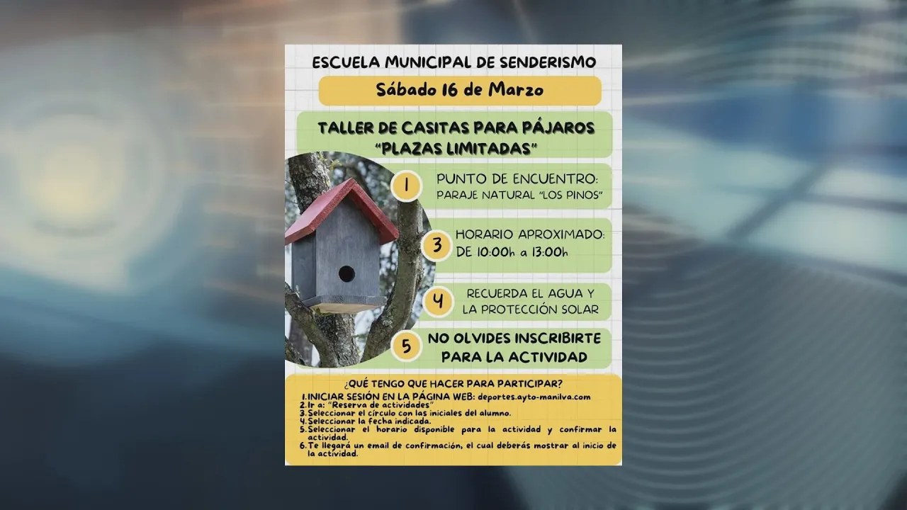 Nuevo taller medioambiental de la Escuela Municipal de Senderismo