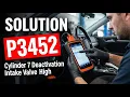 HOW TO FIX P3452 OBD II ERROR CODE - Cylinder 7 Deactivation Intake Valve High