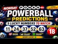Monday Powerball Predictions 5 Lucky Numbers to Watch Powerball Pick 2026