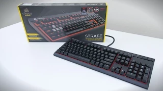 Corsair STRAFE Cherry MX Red Keyboard Review