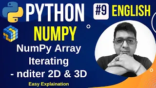 NumPy Array Iterating nditer 2D 3D Complete Python Numpy Tutorial Iterating NumPy Arrays