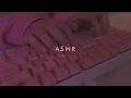 Download Lagu [Cozy ASMR] 2h keyboard typing on ceramic keycaps ☁