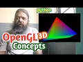 Python OpenGL fixed function pipeline Vertex Arrays 25 October 2022