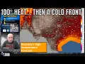 Texas Weather Roundup Near 100 Heat Fire Danger Then A Strong Texas Cold Front