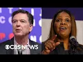 White House standing with prosecutor Lindsey Halligan after cases dismissed against Comey James