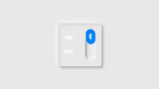 Toggle Switch Bluetooth Neumorphism HTML CSS In 7 Minutes