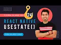 Counter Reset Decrement Button Functionality using UseState Hook in React Native in Hindi