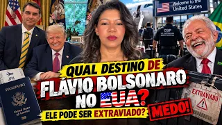 Profeta Nanda alertou que Flávio Bolsonaro fugiria, o que vem agora? Trump se envolve?