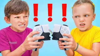 ¡Todo a la Mitad! Alex y Dasha Aprenden que Compartir es Mejor