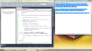 Using SaveFileDialog to Save Files - Visual Basic Tutorial