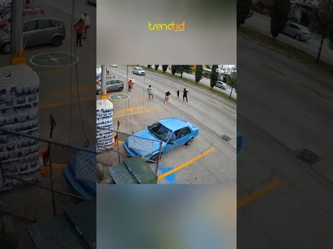 BAPAK SELAMATKAN BOCAH NYARIS TERTABRAK
