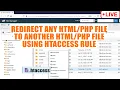 LIVE How to redirect one to another file