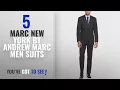 Top 10 Marc New York By Andrew Marc Men Suits Winter 2018 Marc New York Slim Fit Black Tonal