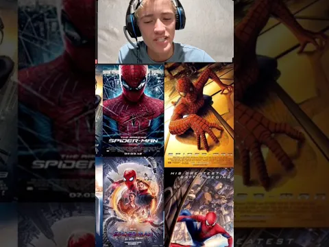 Ranking All 11 Spider-Man 🎥 🕷️#shorts #spiderman