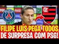A DECLARAÇÃO EXPLOSIVA DE FILIPE LUÍS APÓS DERROTA DO FLAMENGO PARA PSG QUE SURPREENDEU A TODOS!