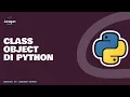 Python Class Object Di Python Bahasa Indonesia